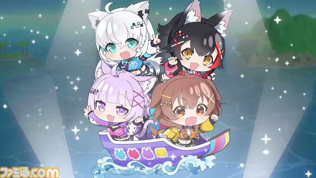 『ホロライブお宝マウンテン』白上フブキらゲーマーズ4人が実況キャラとして登場。BGM『We are GAMERS !!!!』、特製OPを追加するアプデが配信