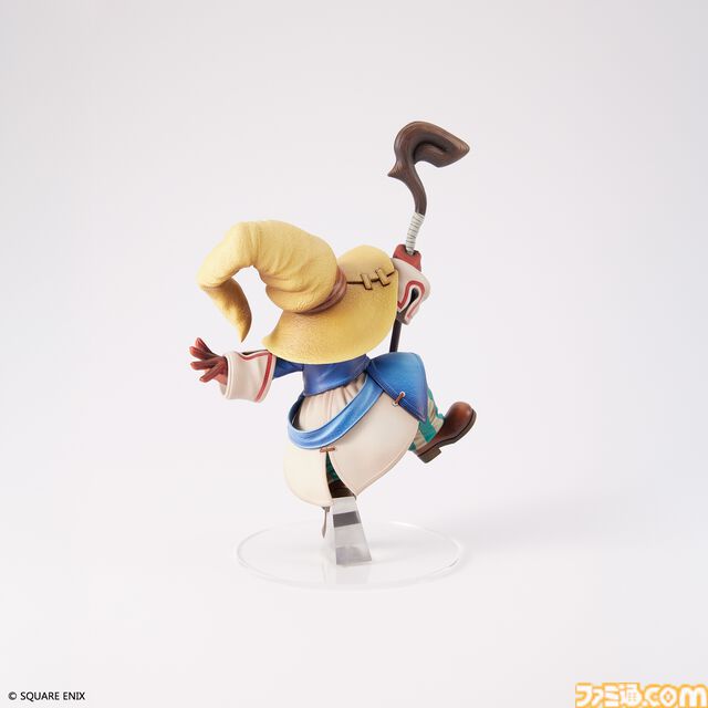『FF9』発売25周年を記念したビビ・オルニティアのフォルミズムフィギュアが11月29日に発売。とんがり帽子や杖などの質感を再解釈し立体化
