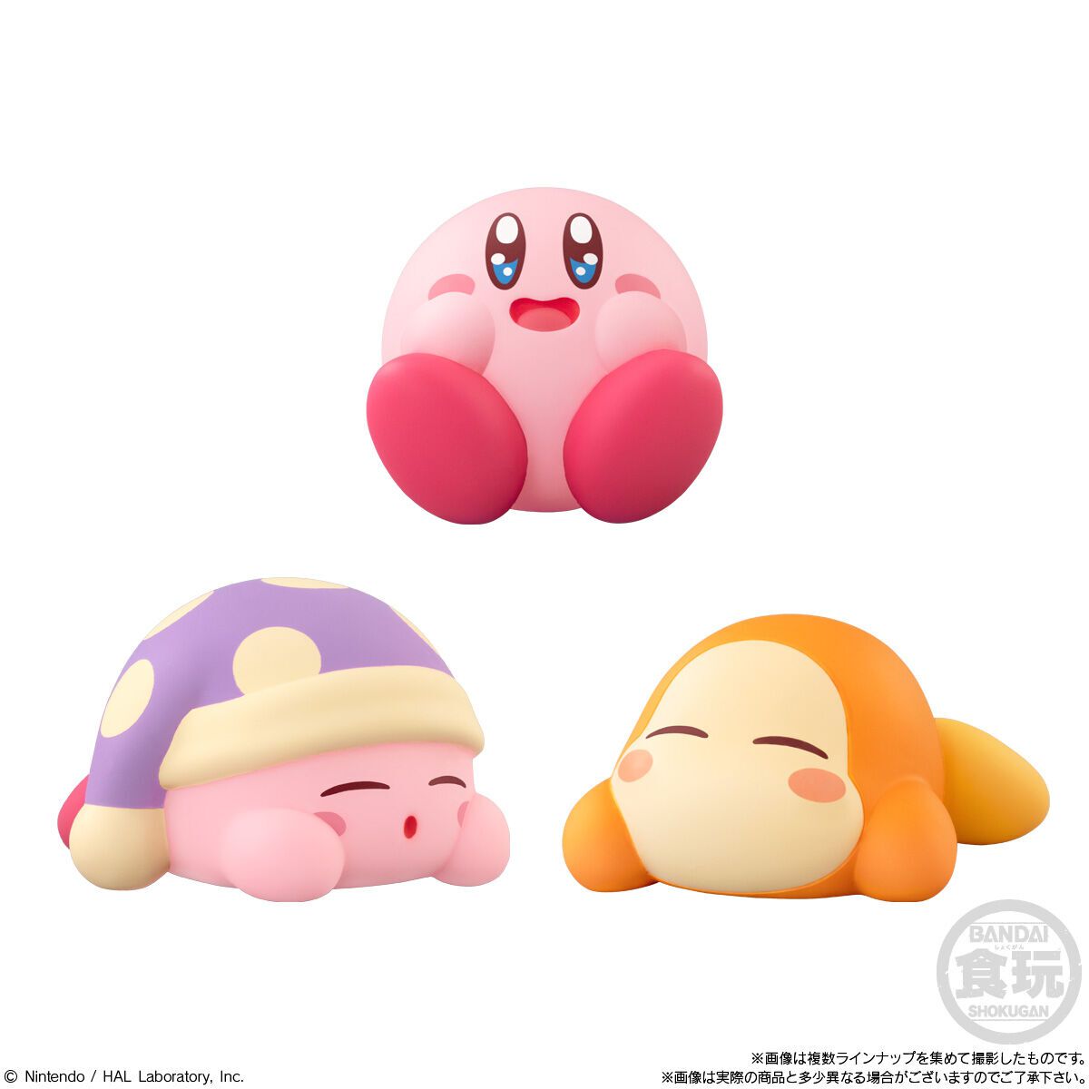 星のカービィ』カービィ＆ワドルディがドーナツに乗ったり