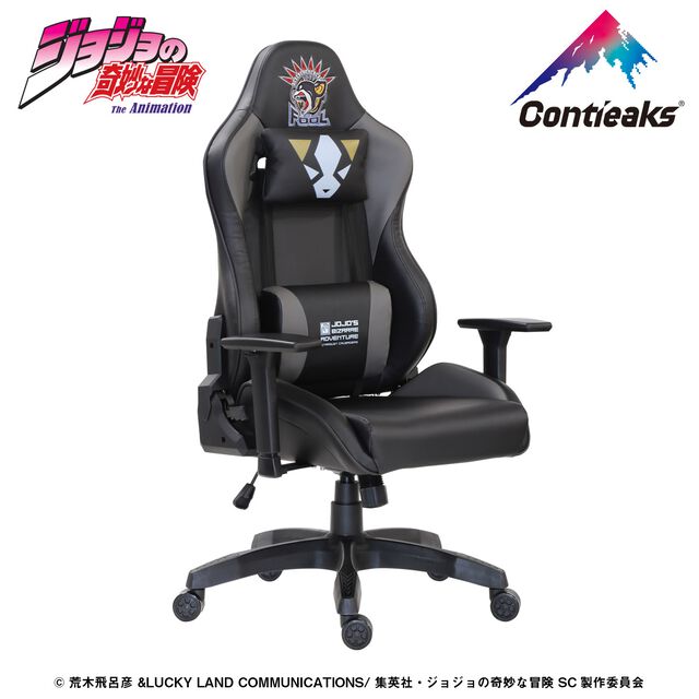 【ジョジョ3部】イギーのコンティークスコラボゲーミングチェアが本日（7/7）予約販売。“ザ・フール”のロゴとともにいまにも噛みつきそうなイギーが背面に刺繍