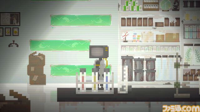『人のいない世界に』荒廃世界で“愛”を知るロボットの物語。人間と過ごした記憶をたどるドット絵アドベンチャー、無料体験版が7月11日配信
