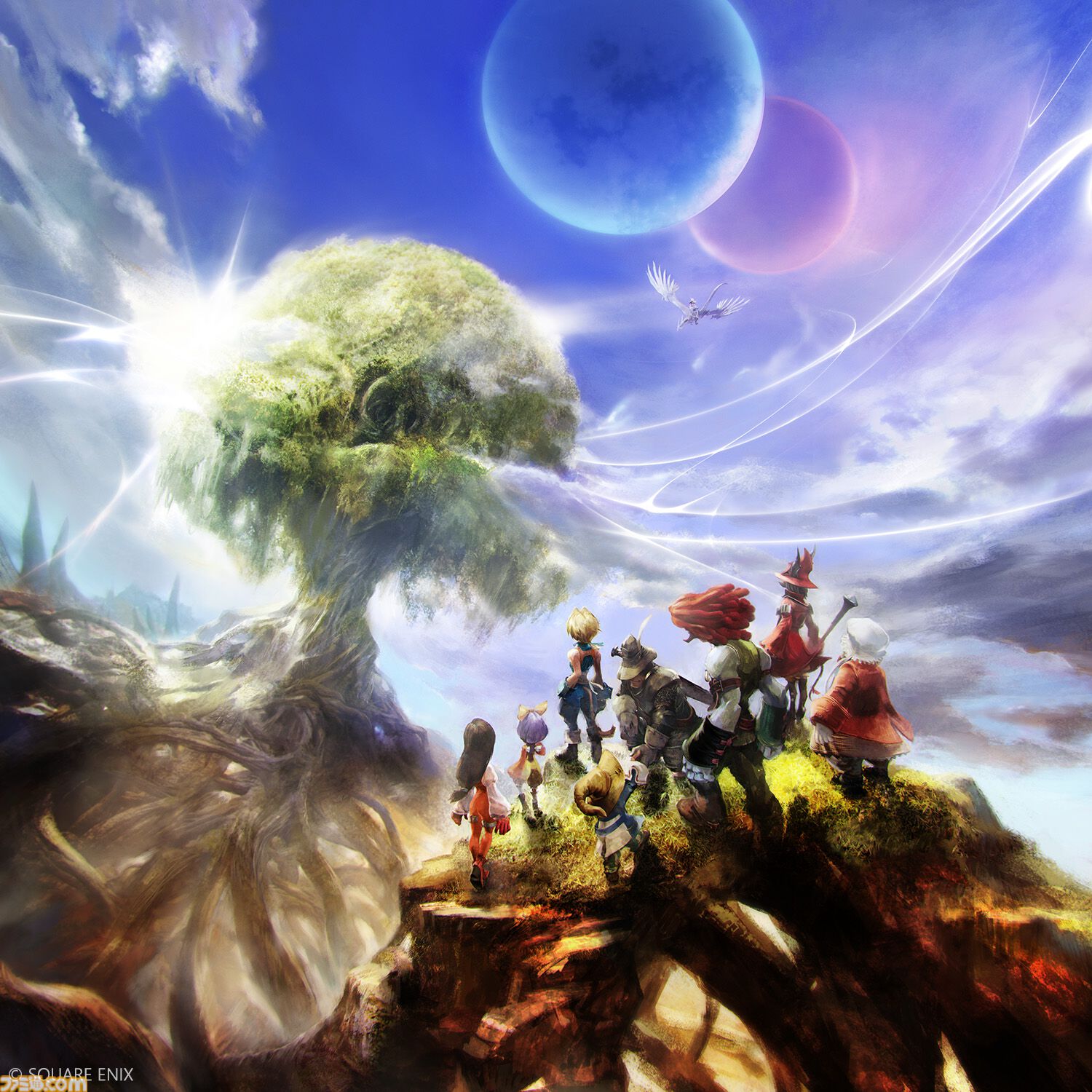 ファイナルファンタジーⅨ 25周年 キャンバスアート FINAL FANTASY IX 25thANNIVERSARYキャンバスアート - Meccha Japan