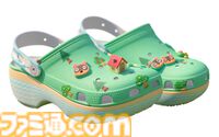 『どうぶつの森』コラボクロックスが8月27日に発売。とたけけ、しずえさん、リンゴの木などかわいいジビッツチャームも多数登場