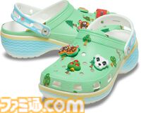 『どうぶつの森』コラボクロックスが8月27日に発売。とたけけ、しずえさん、リンゴの木などかわいいジビッツチャームも多数登場