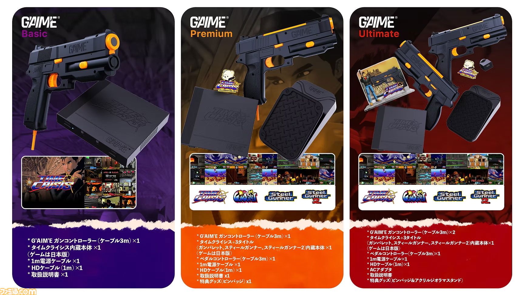PS プレステ『タイムクライシス+ガンバレット、タイクラ+ガンコン』ポスター PS名作 ガンバレットをガンコンでクリア！【NAMCO GUNBULLET