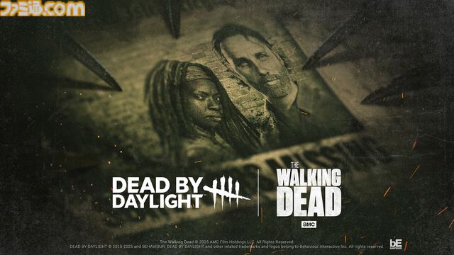 【DbD】『デッドバイデイライト』と『ウォーキング・デッド』がコラボ。サバイバーとしてリックとミショーン登場。PTBは本日（7/9）よりスタート