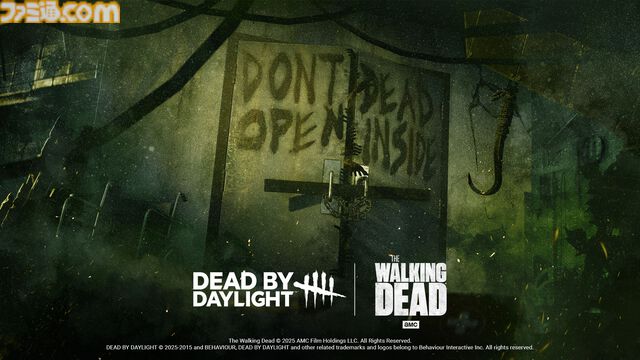 【DbD】『デッドバイデイライト』と『ウォーキング・デッド』がコラボ。サバイバーとしてリックとミショーン登場。PTBは本日（7/9）よりスタート