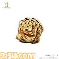 『範馬刃牙』ビスケット・オリバがゴールド製ミニフィギュアとなって登場ッッ！　約8㎜の極小サイズで“あの”防御形態を再現、現在数量限定で予約受付中【球体…!!!】