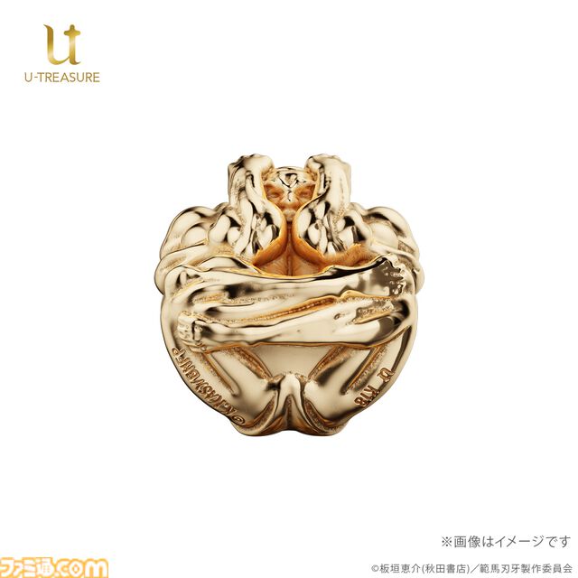 『範馬刃牙』ビスケット・オリバがゴールド製ミニフィギュアとなって登場ッッ！　約8㎜の極小サイズで“あの”防御形態を再現、現在数量限定で予約受付中【球体…!!!】