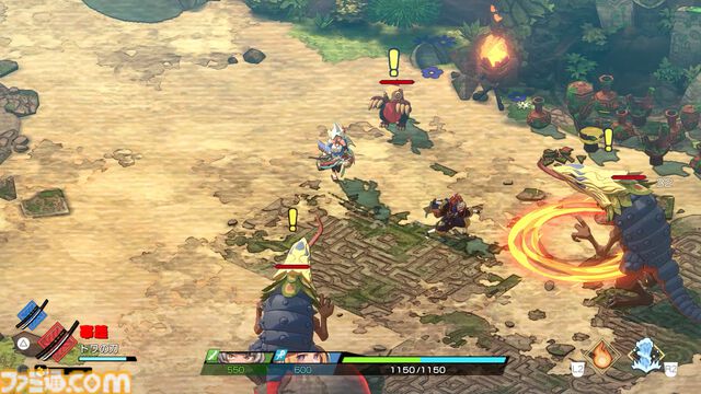 『トワと神樹の祈り子たち』2本の刀を振るう“ツルギ”、法術を使う“カグラ”などバトルの基礎を紹介。各キャラの一部アクションも明らかに