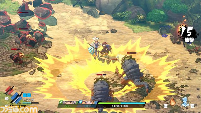 『トワと神樹の祈り子たち』2本の刀を振るう“ツルギ”、法術を使う“カグラ”などバトルの基礎を紹介。各キャラの一部アクションも明らかに