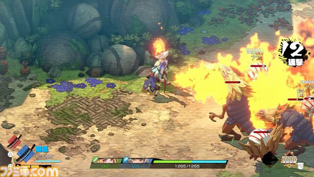 『トワと神樹の祈り子たち』2本の刀を振るう“ツルギ”、法術を使う“カグラ”などバトルの基礎を紹介。各キャラの一部アクションも明らかに