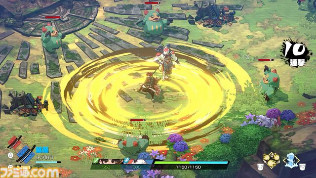 『トワと神樹の祈り子たち』2本の刀を振るう“ツルギ”、法術を使う“カグラ”などバトルの基礎を紹介。各キャラの一部アクションも明らかに