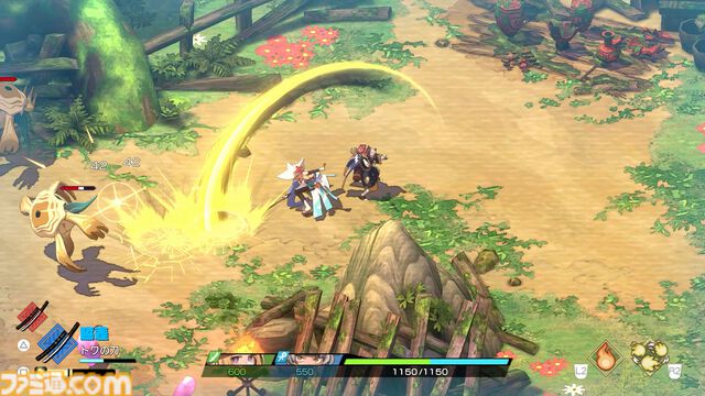 『トワと神樹の祈り子たち』2本の刀を振るう“ツルギ”、法術を使う“カグラ”などバトルの基礎を紹介。各キャラの一部アクションも明らかに