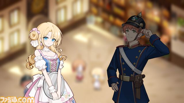 『夜明けの笛吹き者』ストーリー重視の美少女経営シミュレーション。農業、錬金術などを駆使して店舗をオープン、依頼をこなして真実を解き明かそう