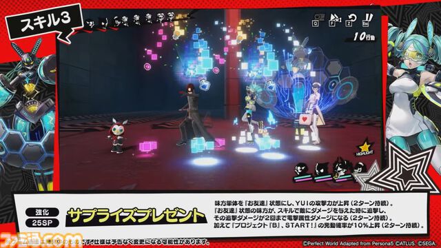 『ペルソナ5: The Phantom X』番組Ver.1.1まとめ。シナジーランク15以上で恋人関係に。YUIと美波の怪ドル契約は7月10日から。執事服ジョーカーがVer.1.2で実装【P5X】