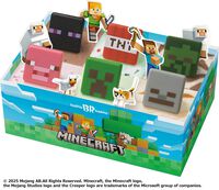 サーティワンで『マインクラフト』アイスクリームケーキが7月17日より発売。クリーパーやブタ、ゾンビなど四角だらけのアイスが登場