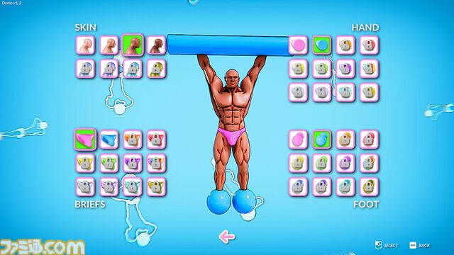『It's OK to Fail』手足を拘束されたマッチョを操作してゴールを目指す“壺おじ”ライクな高難易度アクションゲーム。制限時間3分のデモ版が配信中