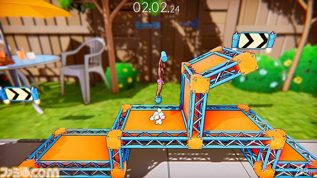 『It's OK to Fail』手足を拘束されたマッチョを操作してゴールを目指す“壺おじ”ライクな高難易度アクションゲーム。制限時間3分のデモ版が配信中