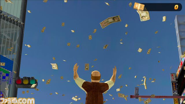 『Million Dream』空から振ってくるお金を拾い集めて億万長者を目指せ！ おじさんがお金を拾いまくる3Dアクション、Steamストアページ公開