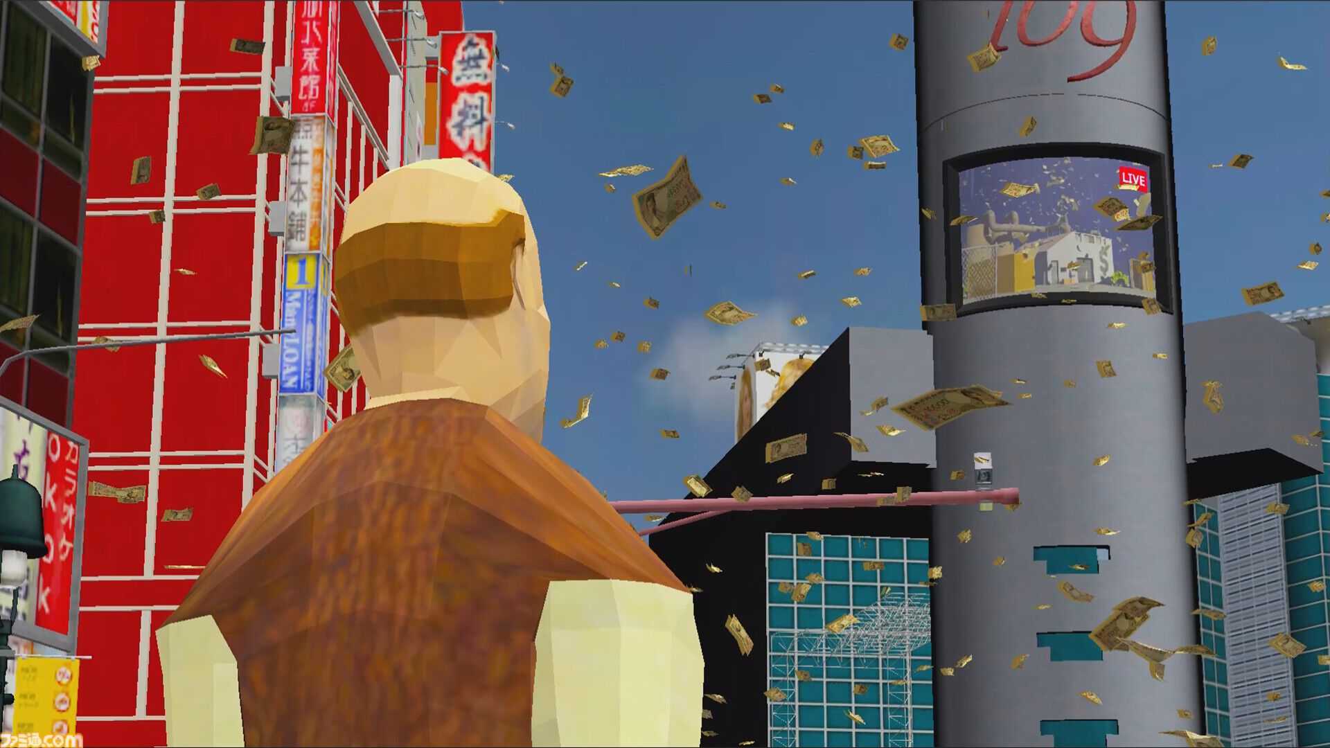 『Million Dream』空から振ってくるお金を拾い集めて億万長者を目指せ！ おじさんがお金を拾いまくる3Dアクション、Steamストアページ公開