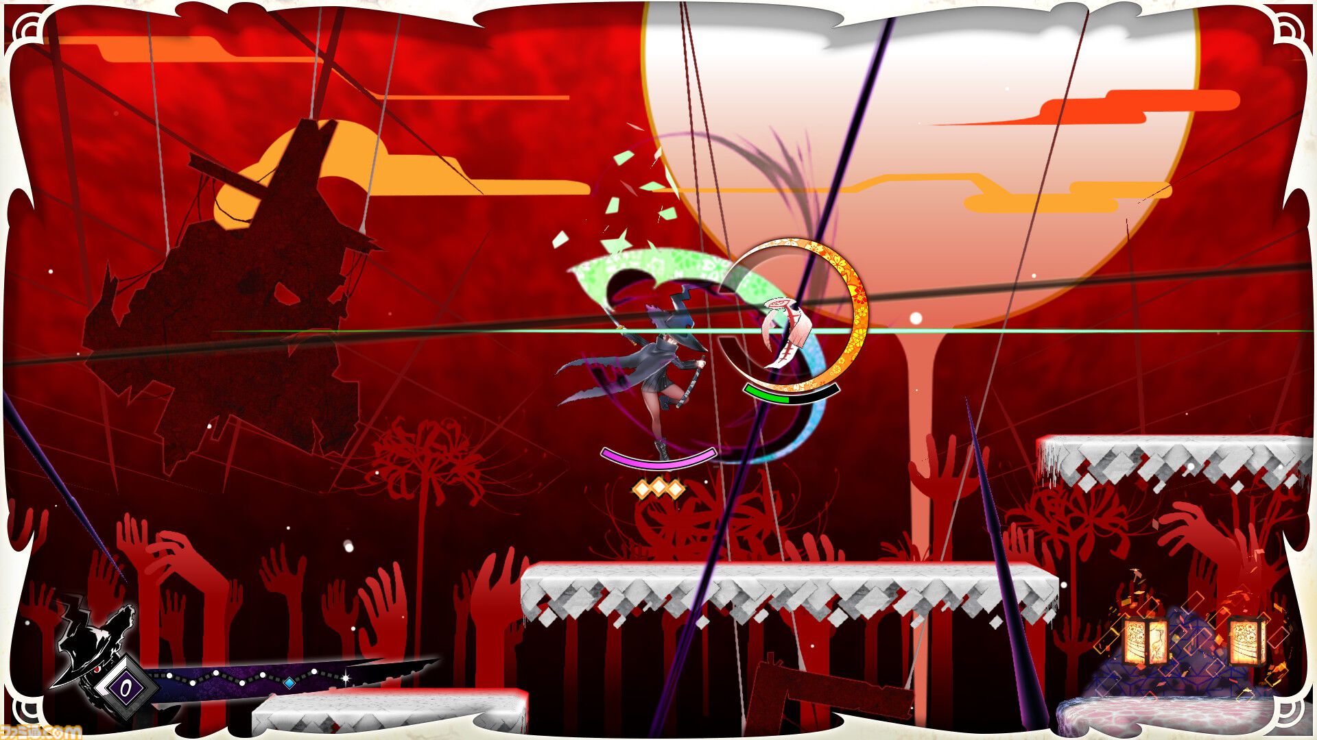 『魔女ガミ－The Witch of Luludidea－』カミを斬り裂く“斬神斬紙”スラッシュアクション発表。インティ・クリエイツ30周年記念プロジェクトの新作