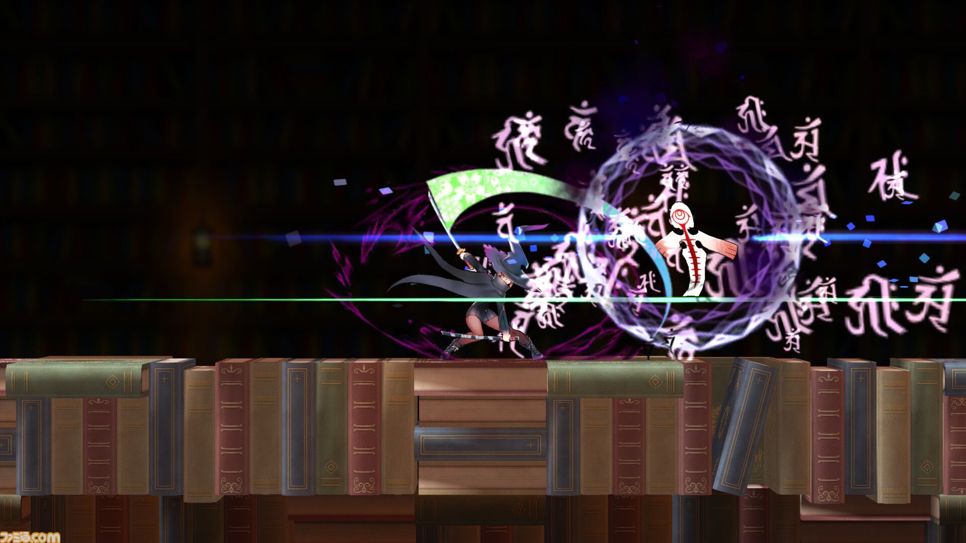 『魔女ガミ－The Witch of Luludidea－』カミを斬り裂く“斬神斬紙”スラッシュアクション発表。インティ・クリエイツ30周年記念プロジェクトの新作