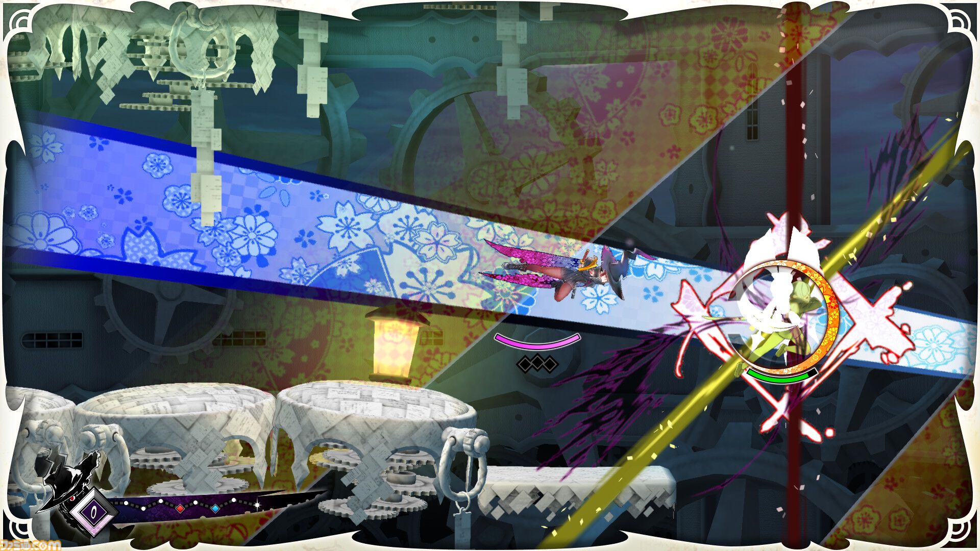 『魔女ガミ－The Witch of Luludidea－』カミを斬り裂く“斬神斬紙”スラッシュアクション発表。インティ・クリエイツ30周年記念プロジェクトの新作