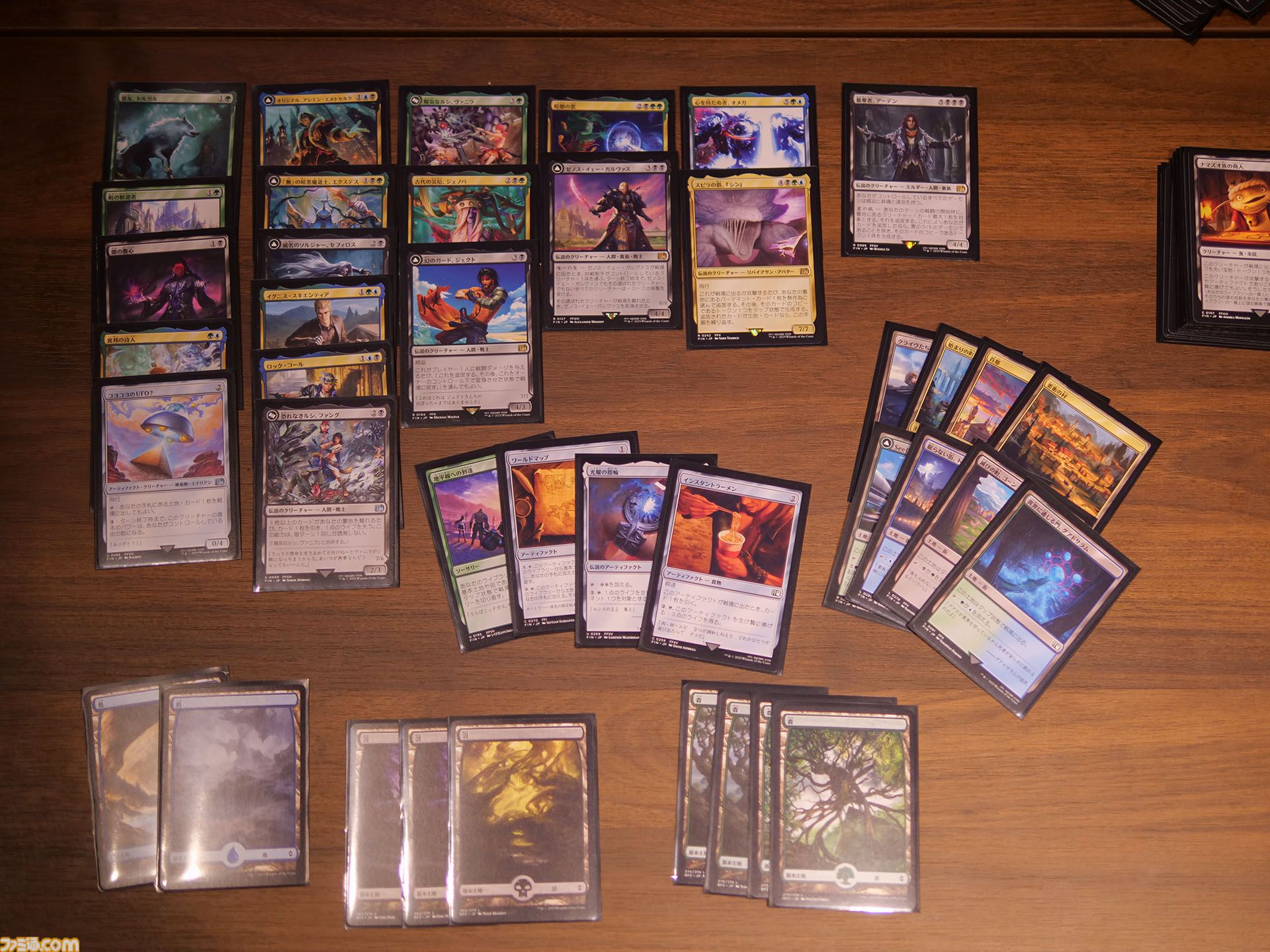『FF』と『MTG』がコラボしたので『ファイナルファンタジー』カードだけで遊んでみた。オールカードロチェスタードラフトなら全シドデッキも組みやすい