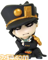 『ジョジョ3部』承太郎や花京院のもたれかかる姿がキュート！ 3人＋1匹がラインアップされた新作ガチャフィギュアが8月下旬より発売