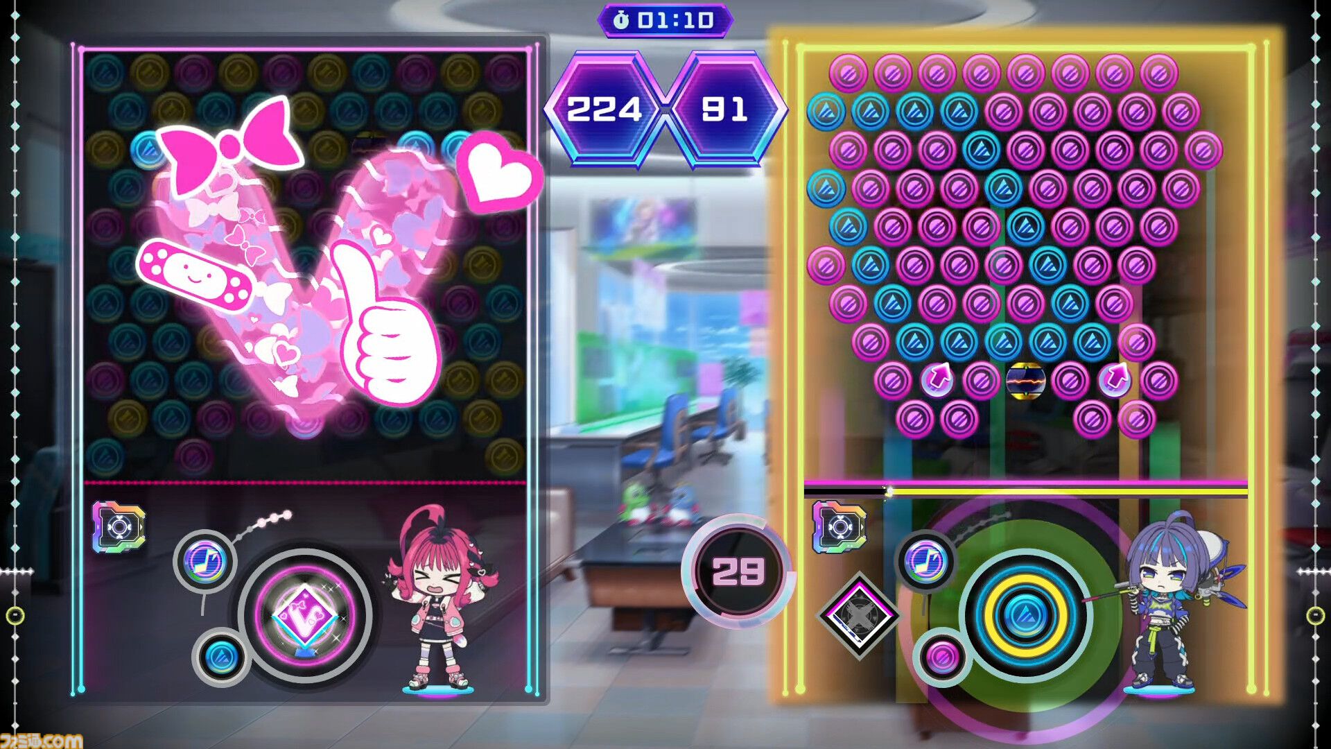 画像ページ (7/13) 『QQQbeats!!!（キュキュキュビーツ）』パズルと音