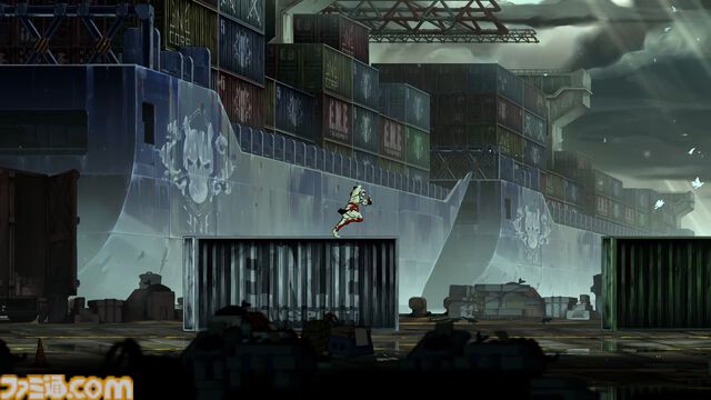 『SHINOBI 復讐の斬撃』新ステージ“魚市場”公開。動く巨大タコ看板やコンテナを飛び移りながら戦うダイナミックな忍者バトル