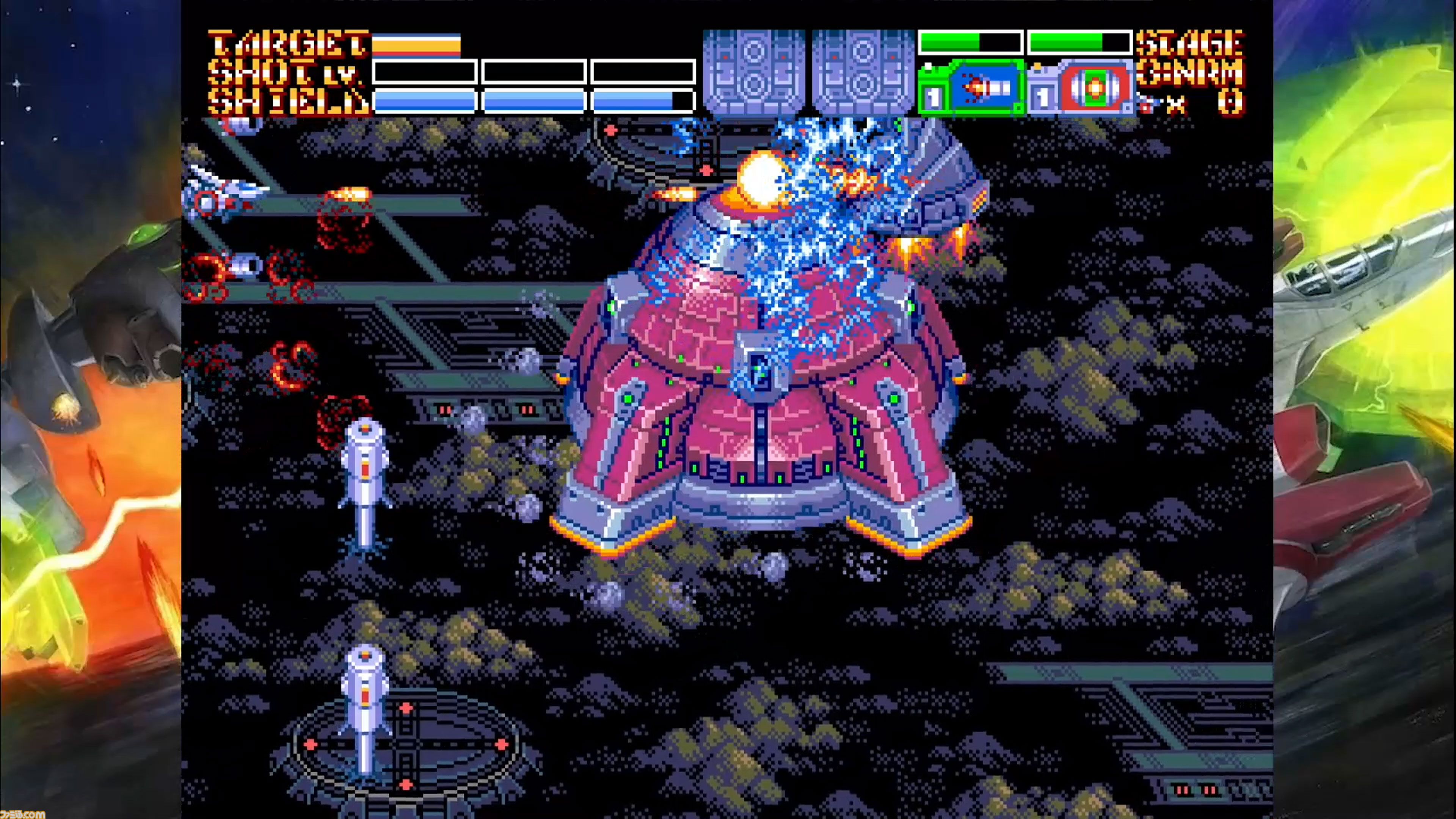 『アーシオン』レビュー。古代氏が手掛ける新作横シューは本当に16bit機で動くのか。レトロなのに“最先端”を感じる不思議なプレイ感覚の正体を、実機（MD／Switch版）でプレイして確かめた
