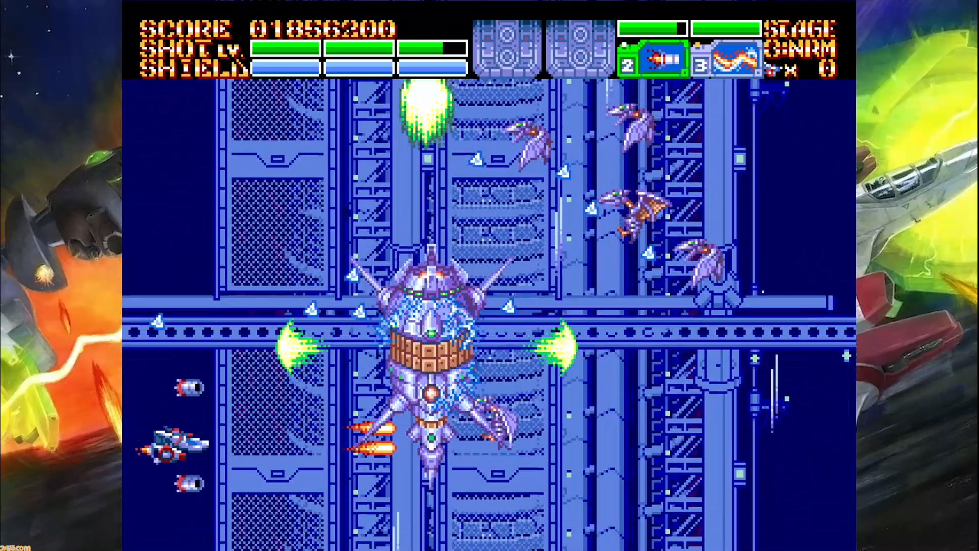 『アーシオン』レビュー。古代氏が手掛ける新作横シューは本当に16bit機で動くのか。レトロなのに“最先端”を感じる不思議なプレイ感覚の正体を、実機（MD／Switch版）でプレイして確かめた