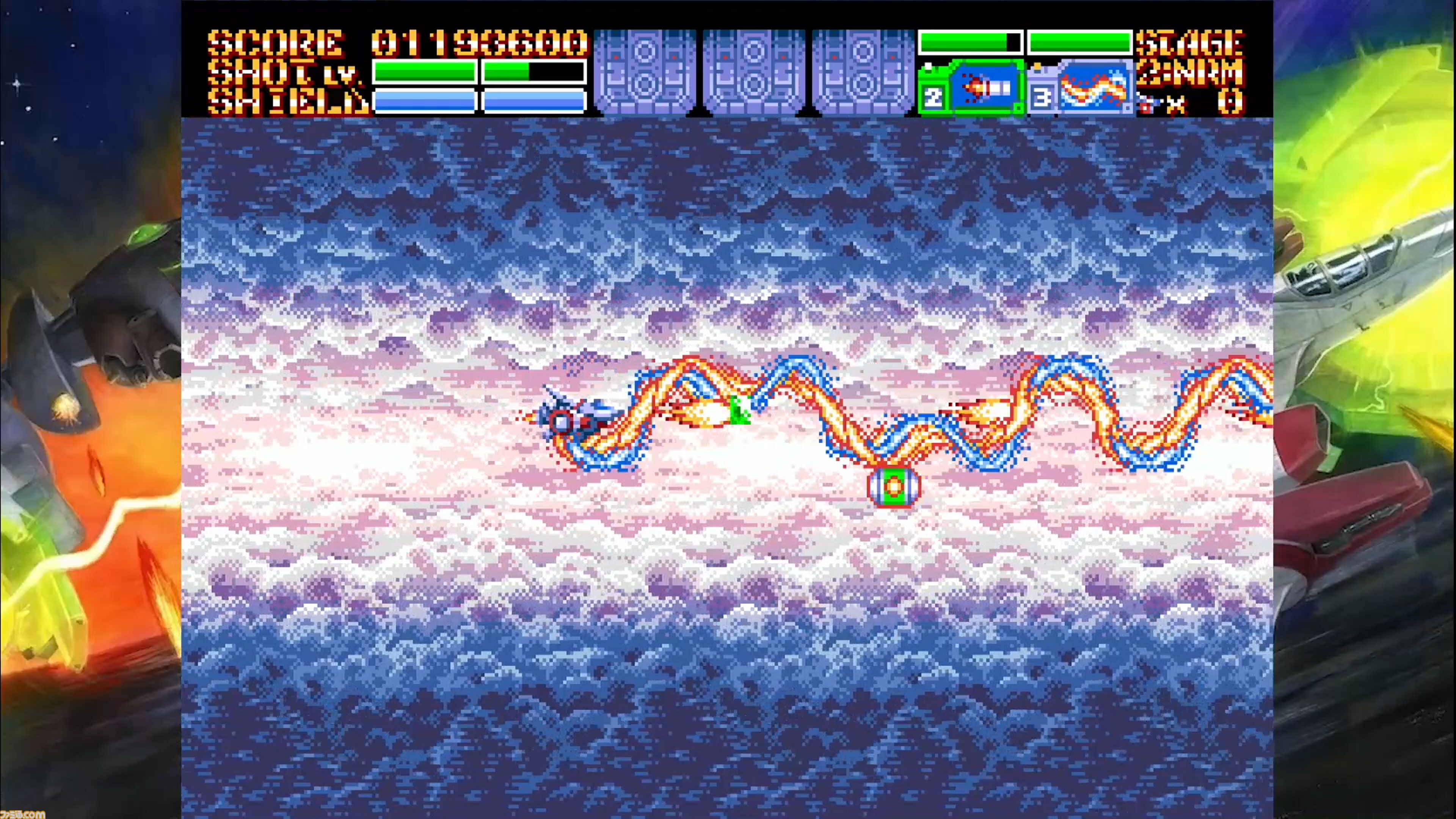 『アーシオン』レビュー。古代氏が手掛ける新作横シューは本当に16bit機で動くのか。レトロなのに“最先端”を感じる不思議なプレイ感覚の正体を、実機（MD／Switch版）でプレイして確かめた
