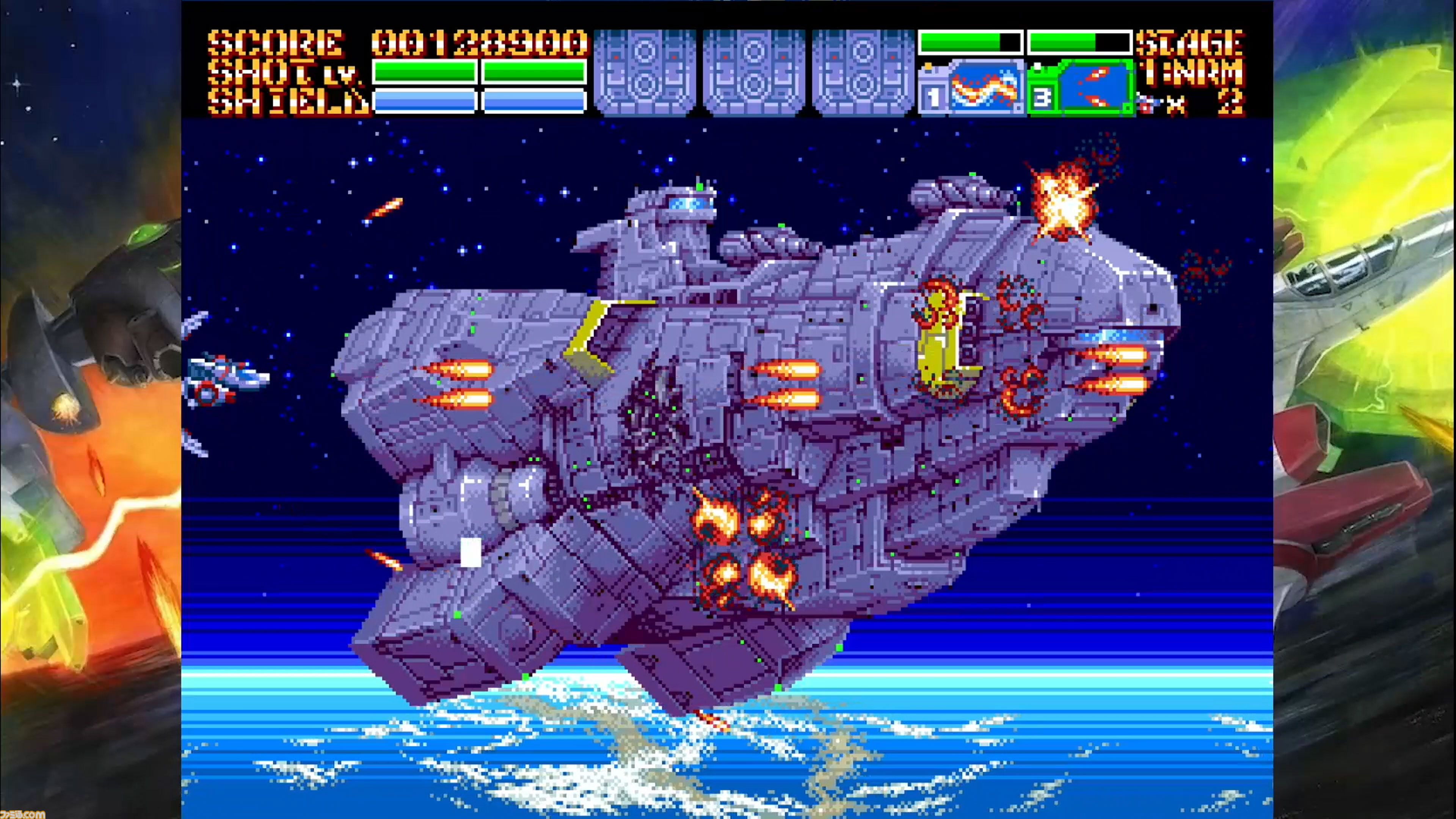 『アーシオン』レビュー。古代氏が手掛ける新作横シューは本当に16bit機で動くのか。レトロなのに“最先端”を感じる不思議なプレイ感覚の正体を、実機（MD／Switch版）でプレイして確かめた