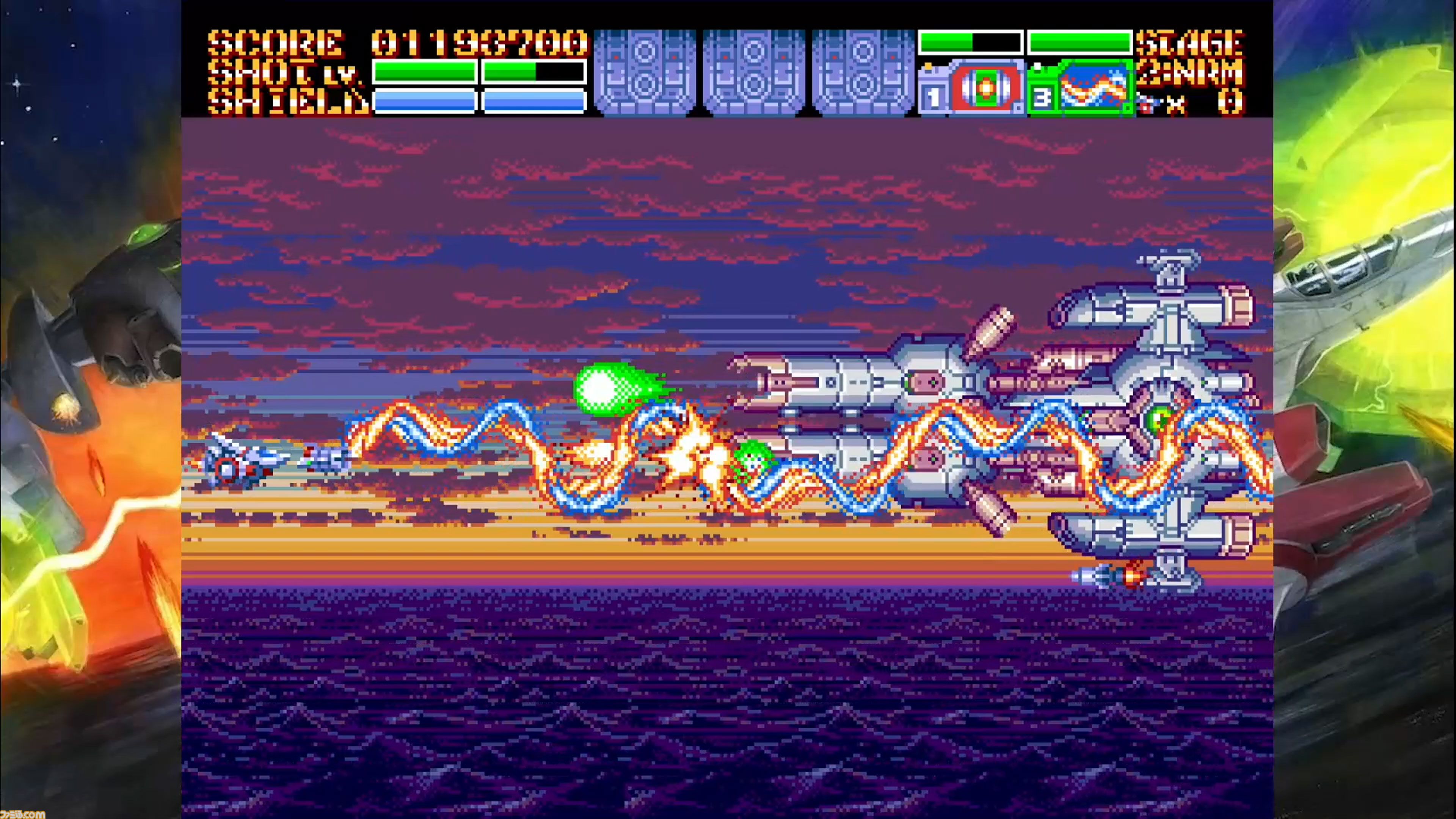 『アーシオン』レビュー。古代氏が手掛ける新作横シューは本当に16bit機で動くのか。レトロなのに“最先端”を感じる不思議なプレイ感覚の正体を、実機（MD／Switch版）でプレイして確かめた