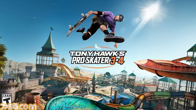 『トニー・ホーク プロ・スケーター 3+4』レジェンドや堀米雄斗など名スケーターが参戦するスケボーゲームが本日（7/11）発売。最大8人のマルチ＆クロスプレイ対応
