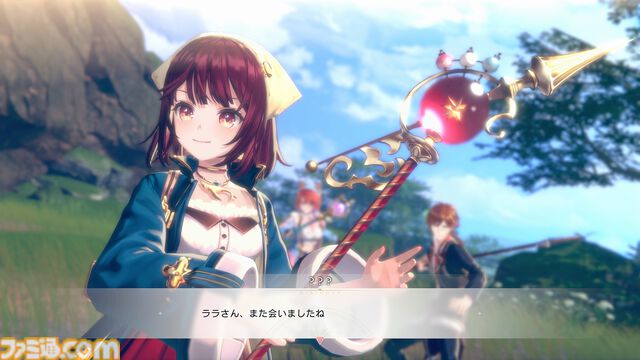 『紅の錬金術士と白の守護者 レスレリアーナのアトリエ』ライザやアーシャなど歴代キャラが登場。ガイストコアを使った強化システムも公開
