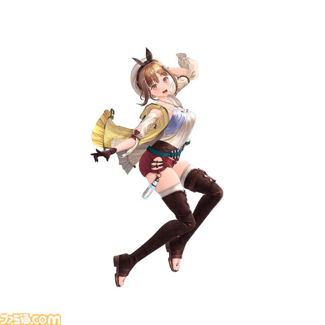 『紅の錬金術士と白の守護者 レスレリアーナのアトリエ』ライザやアーシャなど歴代キャラが登場。ガイストコアを使った強化システムも公開