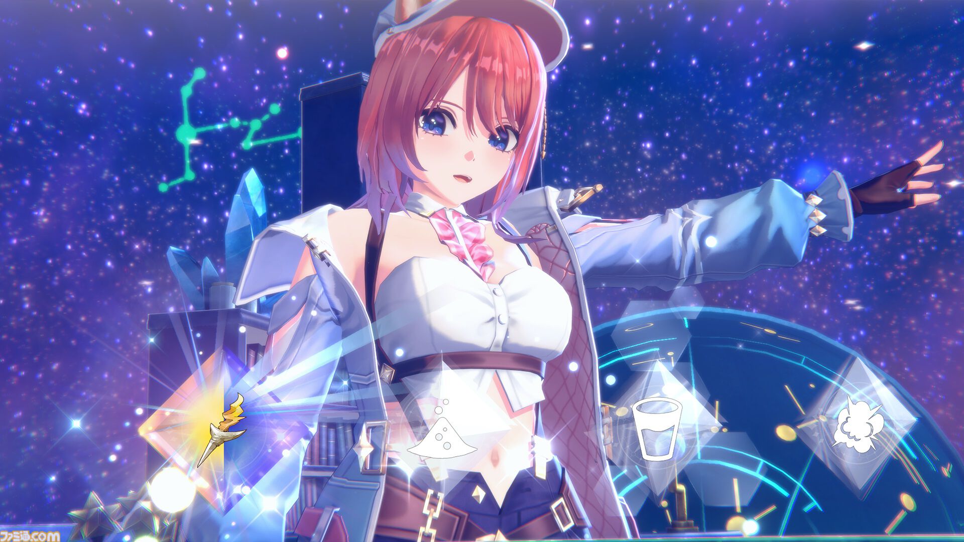 『紅の錬金術士と白の守護者 レスレリアーナのアトリエ』ライザやアーシャなど歴代キャラが登場。ガイストコアを使った強化システムも公開