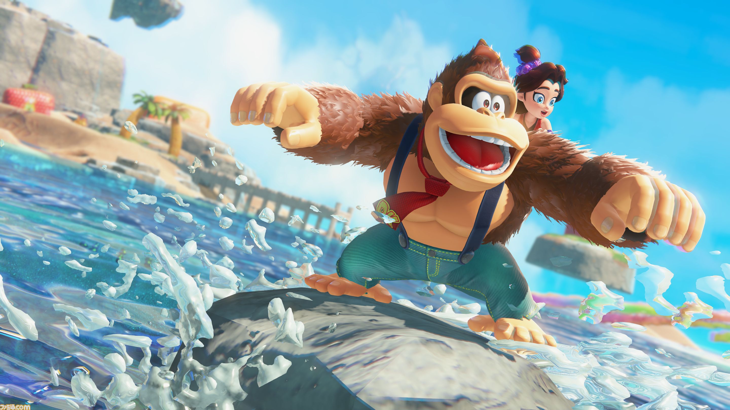 ドンキーコング バナンザ』レビュー。破壊の快感！ チュートリアルだけ