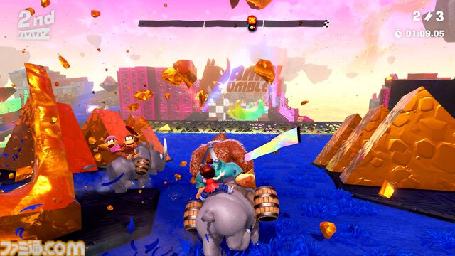『ドンキーコング バナンザ』レビュー。ドンキー×“破壊”の快感！ 壊したくなる仕掛け満載。そこら中を穴らだけにして迷子になるDK。でもやめれられない破壊