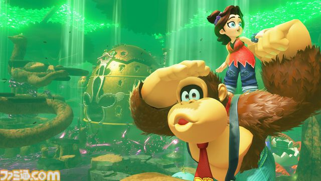 『ドンキーコング バナンザ』レビュー。ドンキー×“破壊”の快感！ 壊したくなる仕掛け満載。そこら中を穴らだけにして迷子になるDK。でもやめれられない破壊