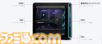 RTX50シリーズ搭載のAlienwareハイエンドゲーミングデスクトップPC“Area-51”の存在感がすさまじい。大型ファンは静音性バッチリで排熱性能も◎