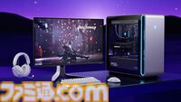 RTX50シリーズ搭載のAlienwareハイエンドゲーミングデスクトップPC“Area-51”の存在感がすさまじい。大型ファンは静音性バッチリで排熱性能も◎