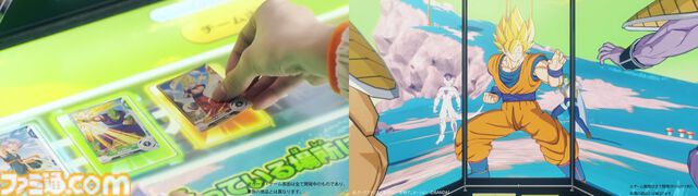 新作デジタルカードゲーム『ドラゴンボールスーパーダイバーズ』発表。32インチモニター3枚での大迫力のバトル、『ヒーローズ』のカードが使えるモード実装も