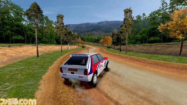 Old School Rally Racing Scene
