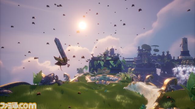 『Awaysis』物理演算を利用した大乱闘と冒険が楽しめるアクションRPG。最大4人での協力プレイにも対応。“BitSummit the 13th”にて試遊出展