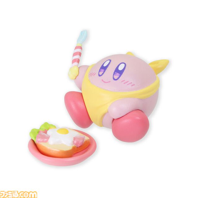 『星のカービィ』カービィたちのかわいらしい朝の風景を描いた“ハッピーモーニング”がガチャフィギュアになって登場。8月中旬より発売